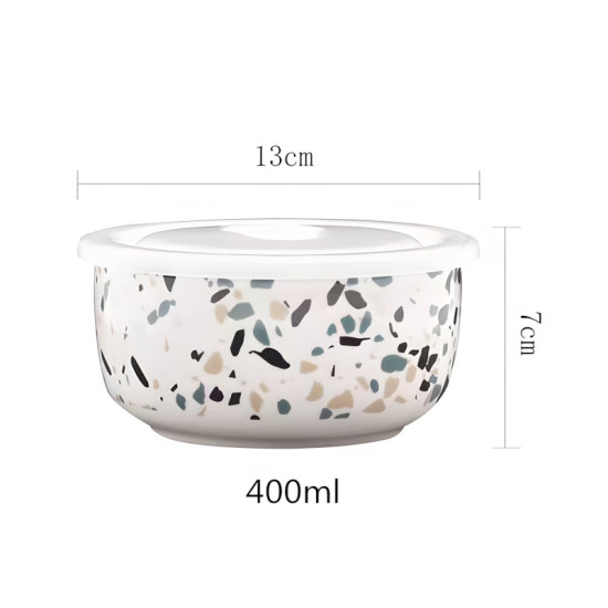 Metal Tupperware Set - 3 Pcs	